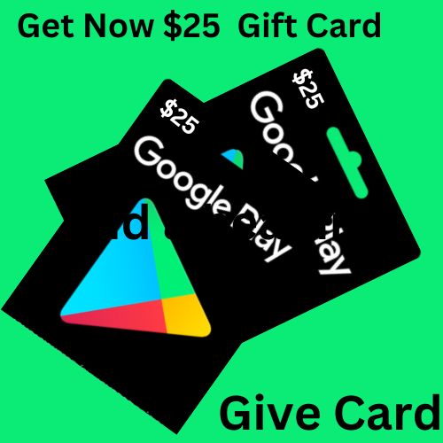New Google Play Gift Card-2023